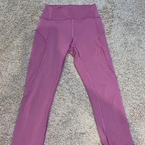 Lululemon Pink In Movement Legging 25 Inch